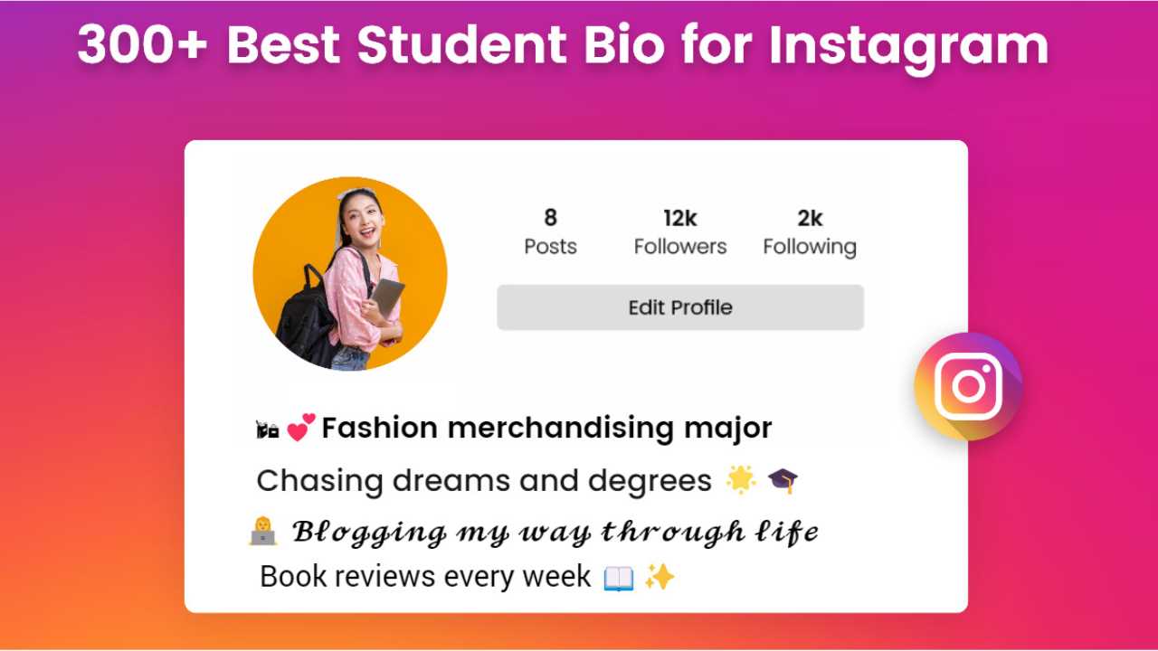Student Bio For Instagram