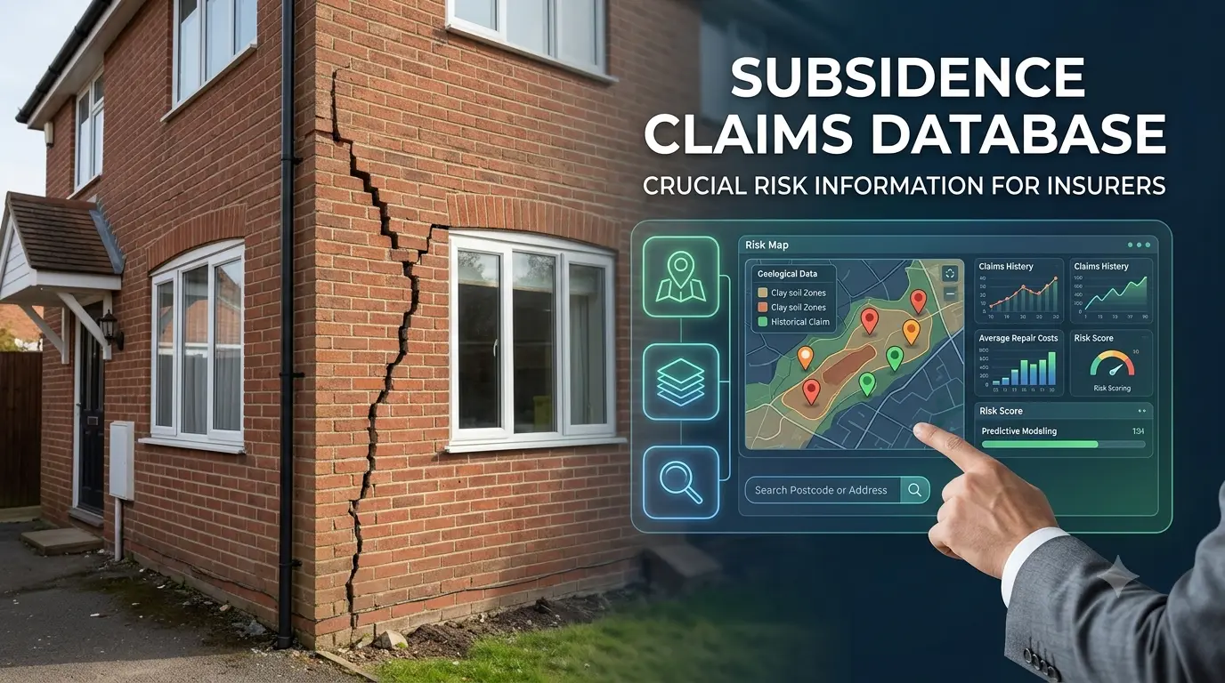 Subsidence Claims Database Crucial Risk Information Insurance Subsidence Claims Database Crucial Risk Information Insurance